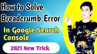 how to solve breadcrumbs error | how to fix breadcrumbs error | how to solve breadcrumbs