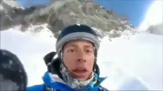 Il tombe d'une falaise de plus de 50 mètres de hauteurs !!!