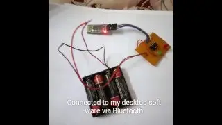 Attiny85 & hc-06 Bluetooth module