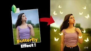 Butterfly Effect Photo Editing by Snapseed And Picsart | Snapseed Tutorial || SKARTS