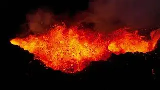Iceland 2023 Volcanic Eruption - Music Version Only