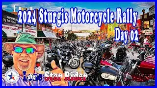 2024 Sturgis Motorcycle Rally Day 2 • Breakfast • Deadwood • Downtown Sturgis • Full Throttle Saloon