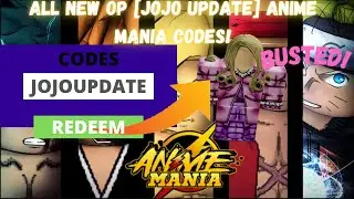 [JOJO UPDATE] ALL NEW ANIME MANIA CODES | Roblox Anime Mania