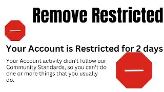 Your account restricted 2 days | Facebook Restricted Bengali
