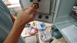 Control Panel Applications; Intermittent Operation of 3-Phase AC Motors. (Electrical Control Panel)