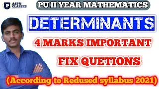 DETERMINANTS 4 MARKS IMPORTANT QUESTIONS 2021 | Finding Inverse of A matrix using Equations