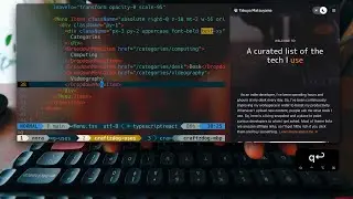 How to create a 'What I Use' blog with Astro and Tailwind CSS (at a hotel lounge)
