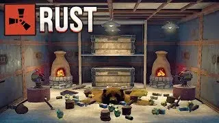 ЗАРЕЙДИЛ ХРАНИЛИЩЕ С ТОПОВЫМ ЛУТОМ! ОЧЕНЬ ЖЕСТКАЯ ЗАЩИТА  ДОМА! - NEW RUST RAID