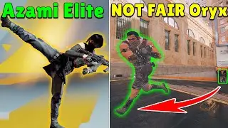 How Good is the NEW Azami Elite? | Not Fair Oryx Run Out? | Rainbow Six Siege