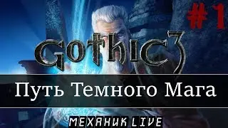 🤖 GOTHIC 3  [МАКСИМАЛЬНАЯ СЛОЖНОСТЬ #1] ► ПУТЬ ТЕМНОГО МАГА ► ПРИБЫТИЕ