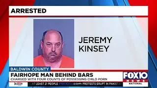 Fairhope man charged with possession of child pornography