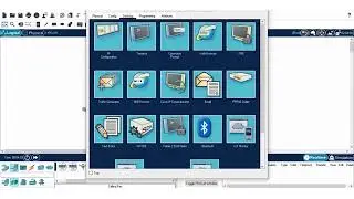 Cisco Packet Tracer Smart Home Design using IoT devices