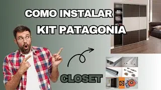 Como instalar kit Patagonia-closet