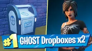 Destroy Ghost Dropboxes Using Explosives (Easy Double Location) - Fortnite Battle Royale