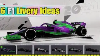 6 Original F1 2021 Livery Ideas - for MyTeam or Multiplayer (part 6)