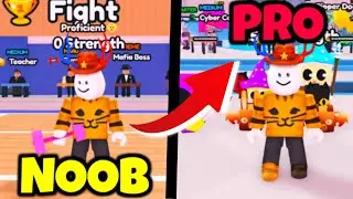 I went NOOB to 'PRO' In ARM WRESTLE SIMULATOR
