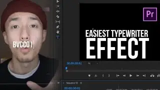 FASTEST Typewriter Effect In Premiere Pro For Beginners (TUTORIAL)