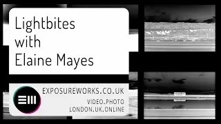 Lightbites in conversation with Elaine Mayes - Slideshow