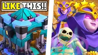 TOP 3 | Th13 Super Witch Attack Strategy 2024 | RIP bases | Top Siege & Equipment