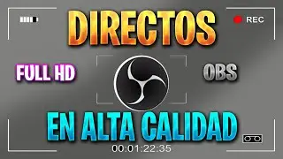 CONFIGURACION PARA HACER DIRECTOS EN OBS. PC MALAS