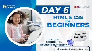 LIVE: HTML & CSS for Beginners - Start Coding Today (Day 6)