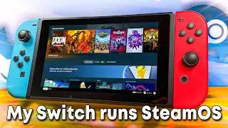 Installing SteamOS on a Nintendo Switch