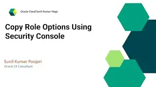 Copy Role Options Using Security Console | Deep Copy | Shallow Copy | Top Role and Inherited Roles
