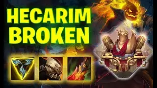 HECARIM is the *BEST* Champion for URF!!! | ONE-SHOT, PENTAKILLS, | LOL S12