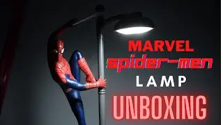 Paladone Marvel Spider-man lamp unboxing
