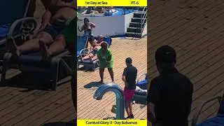 First Day At Sea Aboard The Carnival Glory: All Natural Hips!