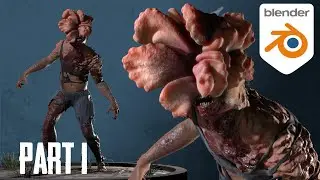 Modeling a Clicker from The Last of Us in Blender 2.9 Part 1 (SCULPTING)