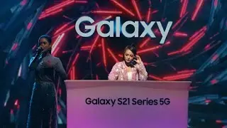 VJing for Yasmin feat. Zhela at Samsung Indonesia S21 Series Launch