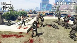 GTA 5 - Franklin, Michael and Trevor's Five Star Escape # 133