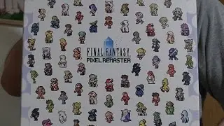 Final Fantasy Pixel Remaster Collectors Edition Unboxing