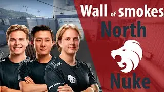 Wall of smokes on Nuke - North's POV