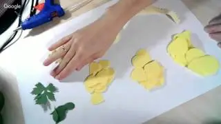 Мастер-класс "Как создать ранункулюс из фоамирана"