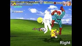 the pikachu y gatomon team up survival mugen