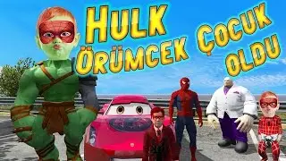 Hulk Örümcek Çocuk Oldu Sahte Jokere Müthiş Tuzak