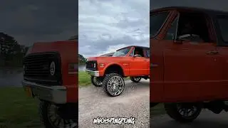 Lifted K5 Blazer on 26x12 Tuff off-road wheels