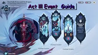 Genshin Impact The Chalk Prince and the Dragon Event Act lll Guide