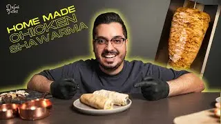 Easy Airfryer Home-made Chicken SHAWARMA 🌯 👨🏻‍🍳 | For those who don't know how to cook