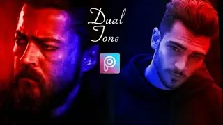 PicsArt Dual Tone Photo Editing |¦Picsart Magic red and blue photo editing¦Zh Editz