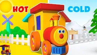 Learn Opposite Word with Ben the Train + More Preschool Educational Videos & Songs for Kids
