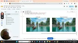 Enhance Images using Super Resolution Pretrained Tensorflow Model on any images you want