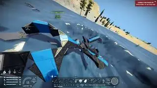 Space engineers ep4 CONQUERING AN ENEMY OUTPOST!!!