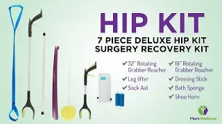 7 Piece Deluxe Hip Kit – Surgery Recovery Kit