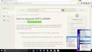 How to Upgrade PHP in WAMP