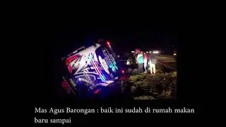 rekaman mas Rian Po Haryanto dengan crew setelah kecelakaan sangat sabar sekali
