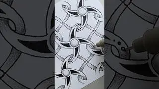 Drawing Zentangle – HEAVENLY #zentangle #zentangleart #doodle #drawing #howtodraw #mandala #art