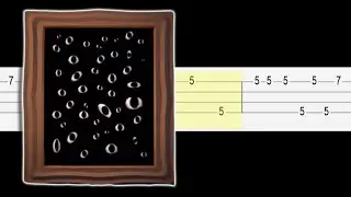 This isn't a painting - Roblox Doors Animation (Easy Ukulele Tabs Tutorial)